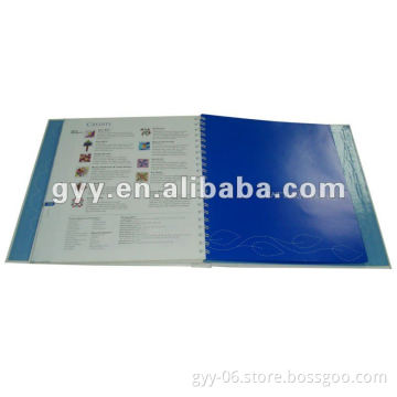 Concealed white YO binding notebooks 2012
